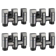 4X 3 Way Angle Valve Improve the Functionality of Your Home or Commercial Spaces with the Three Way Diverter Valve,B