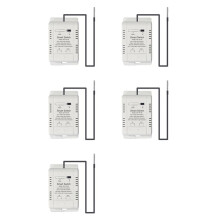 5X WiFi-Temperaturschalter mit 1M-Sensor EWelink WiFi 20A Thermostat-Temperaturschalter Unterstützt Sprachsteuerung