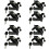8PCS Compression  Lock Trigger  Lock Zinc Alloy Adjustable Lever Hand Operated Compression  Flush Black 1