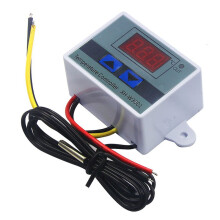 16 Stücke 220V Ac Digital Led Temperatur Regler Xh-W3001 für Inkubator Kühlung Heiz Schalter Thermostat Ntc Sensor