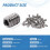 50Pcs M2.5 x 3mm Stainless Steel Hex Socket Set Grub Screws Headless Cup Point 7