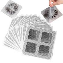 200pcs Floor Drain Sticker, Disposable Shower Drain Hair Catcher, Disposable Floor Drain Sticker,Disposable Drain Covers