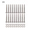 M2 x 20mm Long Hex Socket Knurled Cap Screws Bolts Nuts Set 20Pcs 1