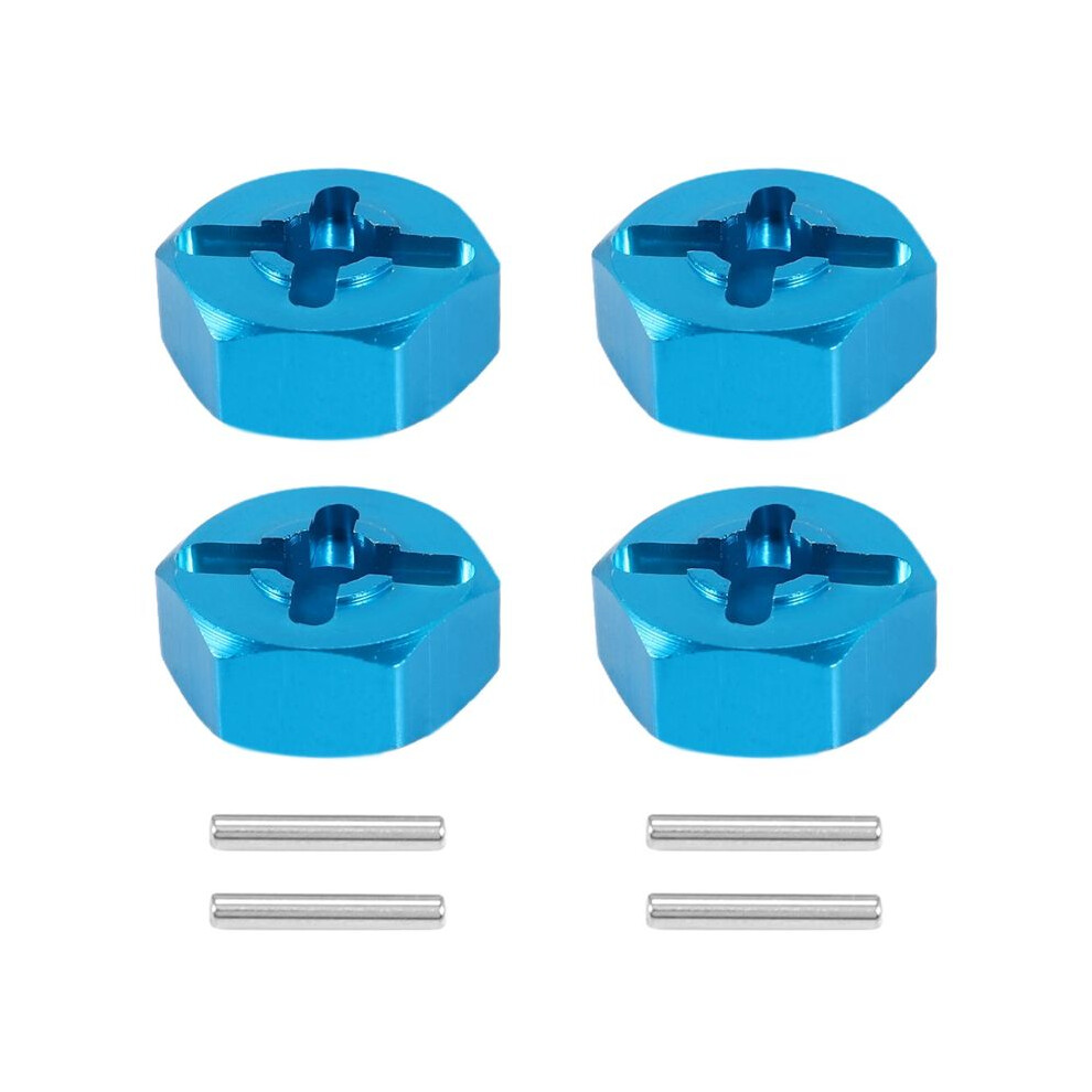 4Pcs Hexagonal Combiner Wheel Rim Hex 7Mm Upgrade 12Mm Metal Adapter For 1/18 A949 A959 A969 A979 K929 1/10 Tires 4711945283507