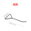 Motorcycle Bicycle T-Handle Spring Hook Exhaust Stand Puller Stainless Steel Tools Motorcycle Accessories Spring Hook 6