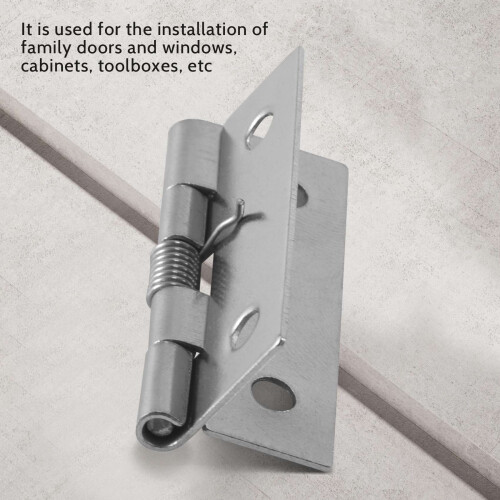 2 Inch Long Stainless Steel Self-Closing Corner Spring Draw Door Hinge 2