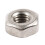 100Pcs M3 3mm Female Thread Hex Metal Nut Fastener Silver Tone 3
