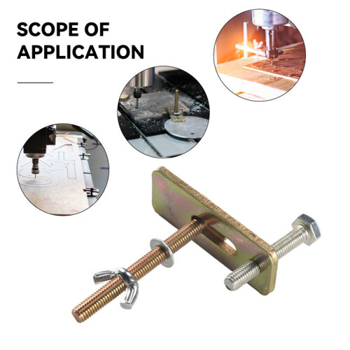 4 in 1 80mm CNC Engraving Machine Press Plate Clamp Platform Splint Accessories 2