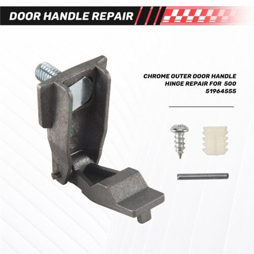 Chrome Outer Door Handle Hinge Repair for  500 51964555 1