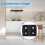 10pcs reinforced black plastic door hinges 40mm x 30mm 3