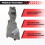 Chrome Outer Door Handle Hinge Repair for  500 51964555 6