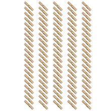 100Pcs Brass Concealed Hinges Jewelry Wood Boxes Cabinet Invisible Furniture Hinge 4X20mm