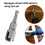 2Pcs Power Wing Nut Driver Set,Slot Wing Nuts Drill Bit Socket Wrenches Tools Set,1/4inch Hex Shank Drills Bits for Panel Nuts Screws Eye C Hook Bolt 3