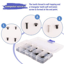 500Pcs M2 M2.5 M3 Screw Flat Phillips Screws Laptop Notebook Screws Set Kit For Computer Small Screw