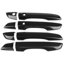Right Hand Drive Door Handle Cover For 10Th Gen 2016 2017 2018 2019 Carbon Fiber Exterior Parts Accessories RHD