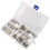 Chicago Screw Binding Screws Posts Assortment Kit for DIY Leather Bookbinding Crafts(120Pcs,M5) 7