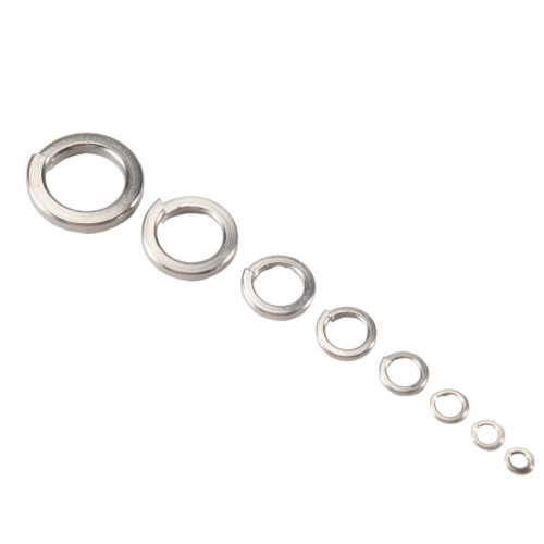 Spring Lock Washer,304 Stainless Steel Spring Lock Washer Assortment Set (410-Pcs,8-Size) 2
