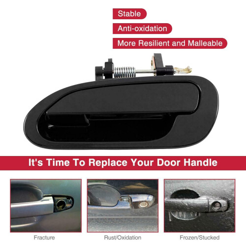 4Pcs Car Front Rear Left&Right Outer Door Handle for  Accord 98-02 2
