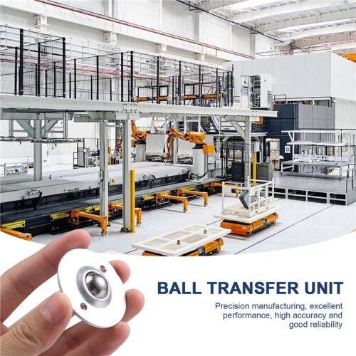 10 PeçAs CY-16B 5/8 Polegadas Rolamento de AçO Rolo Esfera Flange Transportador Unidade de TransferêNcia