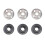 6Pcs Lock Nuts Flange for  9523 Nut Inner Outer Kit Angle Grinder Tool 2 Specifications-Toothless, Toothed 1