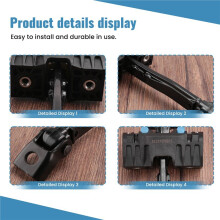 Limitatore di Arresto del Controllo del Freno Della Portiera Posteriore 'Auto per Cooper S One Clubman Roadster R50 R52 R53 R55