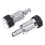 Car Aluminum Alloy Internal  Armrest Box Adjustment Knobs Replacement for   Sport 2014-2017 1