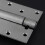 DobradiçA de Porta Fechamento AutomáTico, Pacote de 2, 4 Polegadas, Mola de Encaixe de AçO InoxidáVel Quadrado para ServiçO Pesado, Ferragem de 3