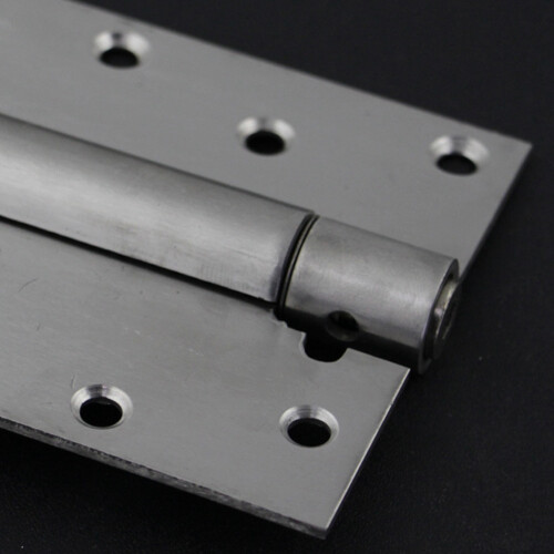 DobradiçA de Porta Fechamento AutomáTico, Pacote de 2, 4 Polegadas, Mola de Encaixe de AçO InoxidáVel Quadrado para ServiçO Pesado, Ferragem de 2