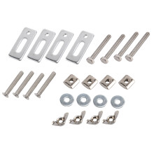 4-Pack T-Track Clamp, T Track Hold Down Clamps Kit Compatibel met 3018-PRO, 3018-PROVer, 1810-PRO CNC Router Machine