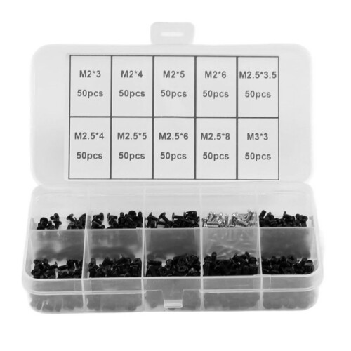 500Pcs Laptop Universal Screw Replacement Kit M2, M2.5, M3 for   Gateway