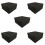 60 Pack Pyramid Shape Soundproof Foam Sound Proof Padding Treatment Panel for Echo Bass Insulation 1
