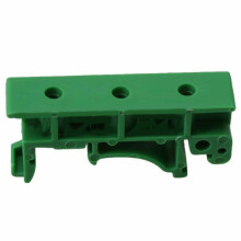 10 Sztuk DRG-01 Wsporniki MontażOwe PCB śRuby Zielone do Szyn MontażOwych DIN 35 Adapter Zamienia CzęśCi