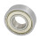 3 pcs 15X35X11mm Shielded Miniature Deep   Radial 6202Z  Bearing Silver + White 2