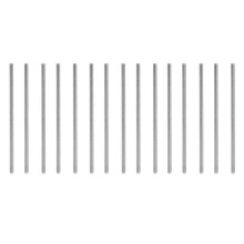 M6 x 150mm 304 Stainless Steel Fully Threaded Rod Bar Studs Hardware 15 Pcs