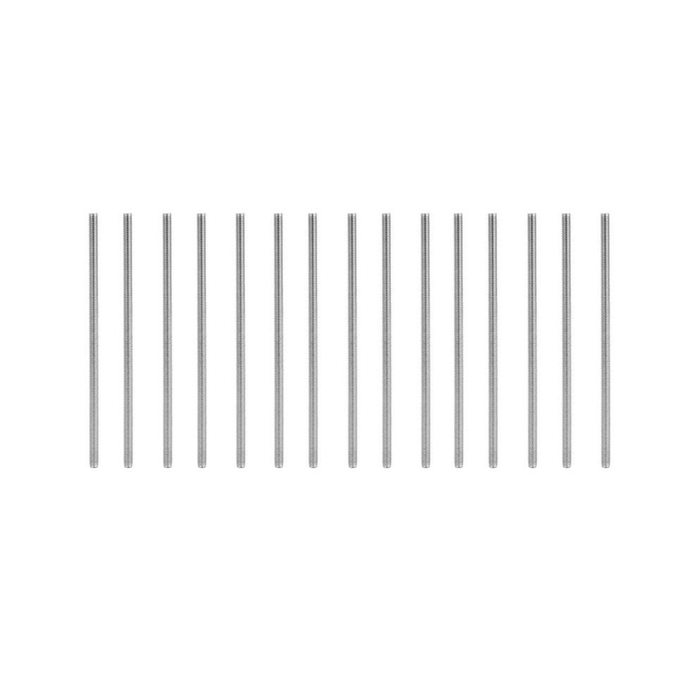 M6 X 150Mm 304 Stainless Steel Fully Threaded Rod Bar Studs Hardware 15 Pcs 4711451477452