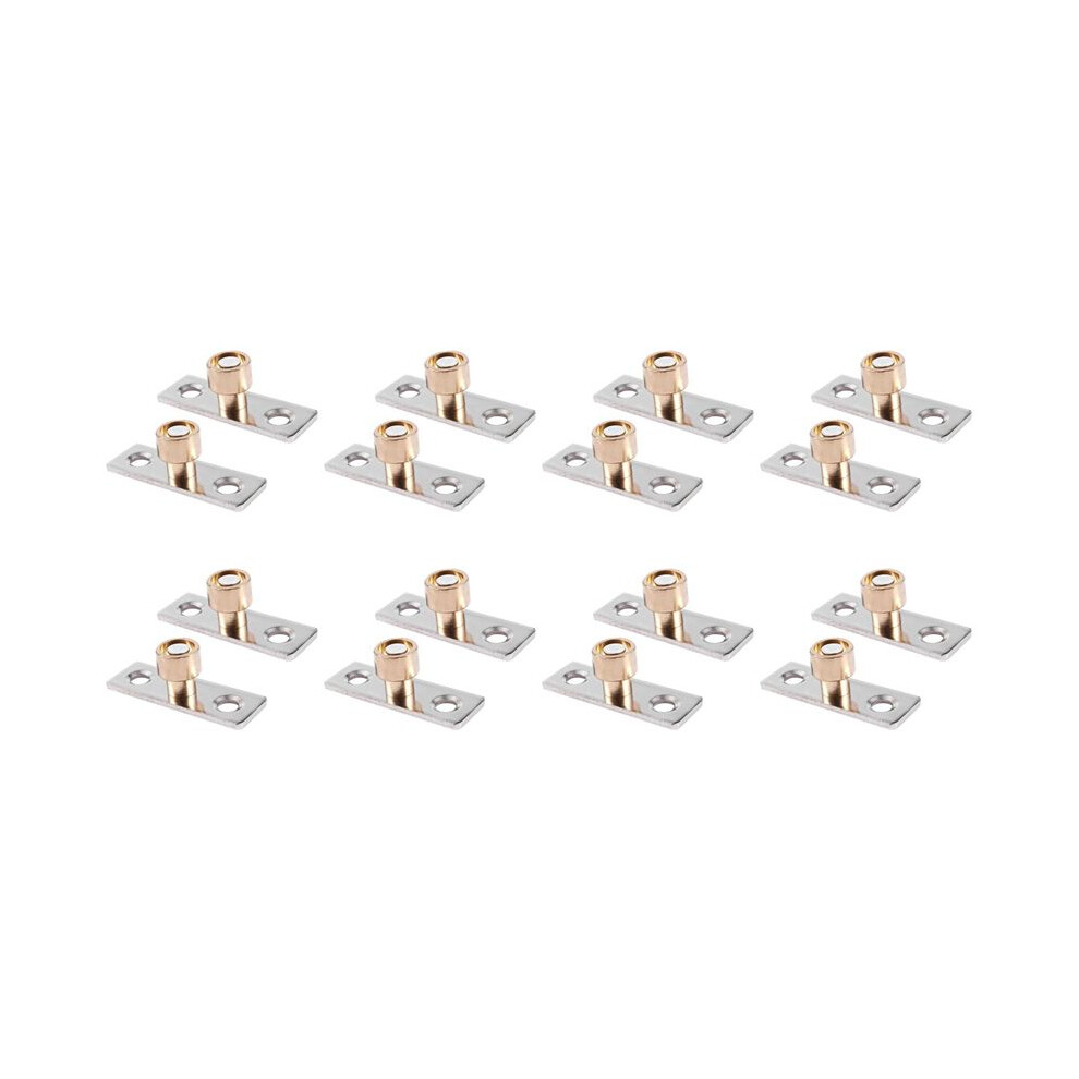 12Mm Diameter Wooden Sliding Door Guide Metal Locator Stopper 16Pcs 6032993223894