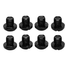 8 Pièces Séries M10X1.25 Bouchon de Trou de Miroir à Filetage Gauche/Droite pour MT-07 FZ07 MT09 FZ09 CRF250