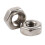 400 Stueck M3 3 mm Innengewinde Hex Metallmutter Verschluss Silber 2
