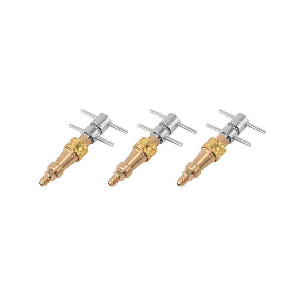 3X Tools High Pressure Washer 1/4 Inch Fnpt Refrigerator Quick Coupling Brass Washer Quick Connect Plug 6032651075650