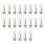 Toilet  Hinges Screws WC Hole Fixing Easy Installation 20 Pack 1