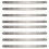 8X Metall 8 Löcher Flach Gerade Design Eckwinkel Winkel 250mm 1
