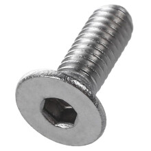150 Pcs Stainless Steel Countersunk Screws, Hexagon Socket Hex Key Bolts M4 x 12mm