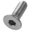 150 Pcs Stainless Steel Countersunk Screws, Hexagon Socket Hex Key Bolts M4 x 12mm 1