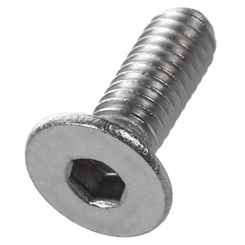 150 Pcs Stainless Steel Countersunk Screws, Hexagon Socket Hex Key Bolts M4 x 12mm