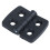 50 Pezzi Cerniere Rinforzate in Plastica Nera da 40 mm x 30 mm 5