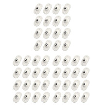 48 Stuks Roestvrijstalen -Zwenkwielen met 360 Graden Rotatie voor Meubels, Opbergdozen, Kasten, Afval