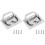 2X Stainless Steel Hatch  Solid Boat Hatch Handles for Boat Deck Hatch Handles Ring Pulls Recessed Cover Handles 1