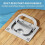 2X Stainless Steel Hatch  Solid Boat Hatch Handles for Boat Deck Hatch Handles Ring Pulls Recessed Cover Handles 2