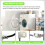 Washer Lid Lock Switch Replacement for GE  Load Models 290D3070P002 Restores Washer Function 5