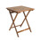 Charles Bentley Charles Bentley Wooden Square Foldable Table FSC Certified 3